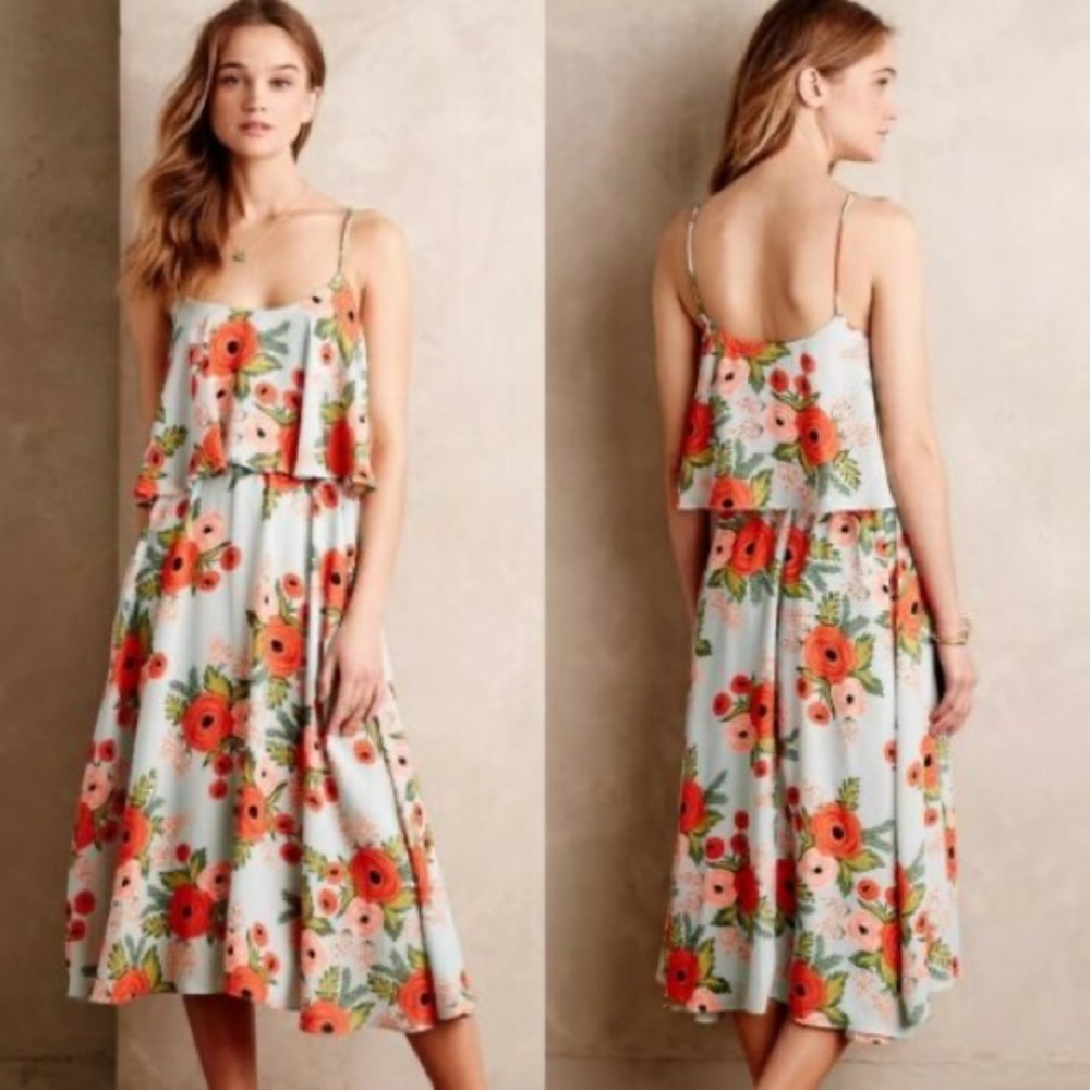 Paper Crown + Rifle Paper Co. Poppy Field Dress